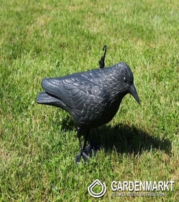 Dekorativ Rabe 40x13x20cm